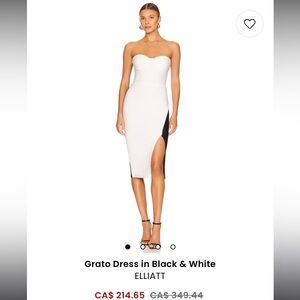 New Elliatt Dress Size Medium New With Tags